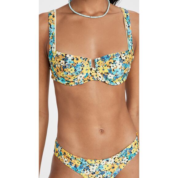 L*Space 'Camellia' Blue Top Size M - Picture 1 of 3